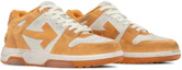 Cheap Off-White Out of Office 'Vintage Suede - Orange' OMIA189S23LEA0110120