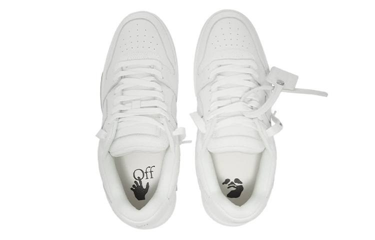 Shop Off-White OOO '白色' 运动鞋 OMIA189C99LEA0010100