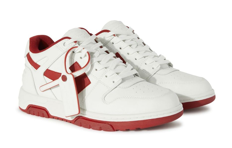 Off-White Out of Office 'White Burgundy' 圖 2