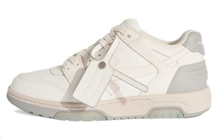 Off-White Out of Office 'White Grey Heel'