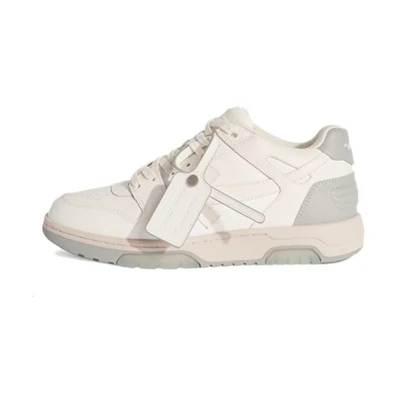 Off-White Out of Office 'White Grey Heel'