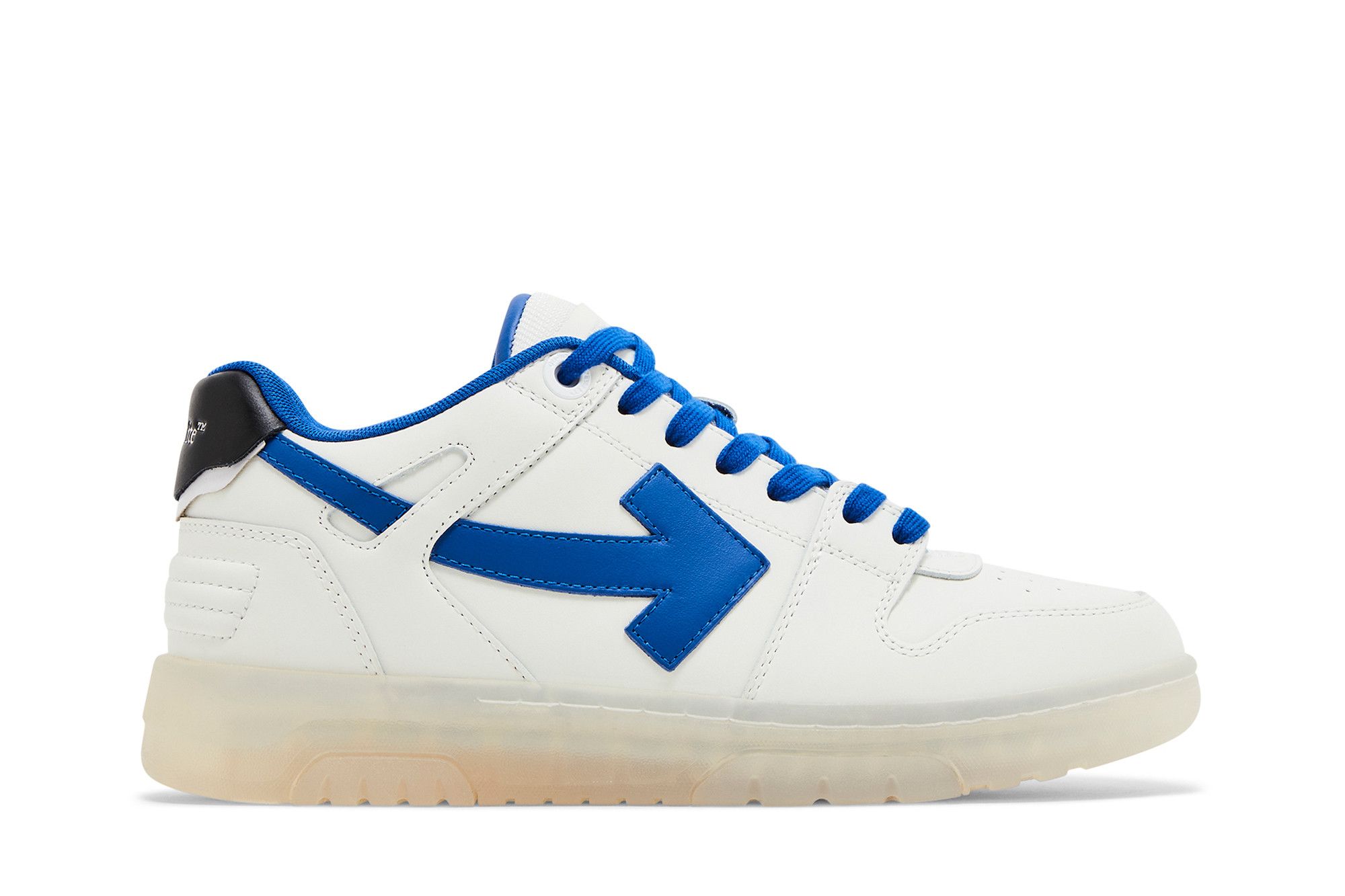 Off-White Out Of Office 'White Navy Blue' OMIA189S24LEA0100146