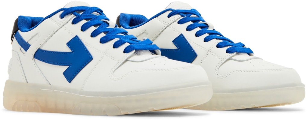 Off-White Keluar Pejabat 'Putih Biru Navy' OMIA189S24LEA0100146 Cheap Off-White Keluar Pejabat 'Putih Biru Navy' OMIA189S24LEA0100146