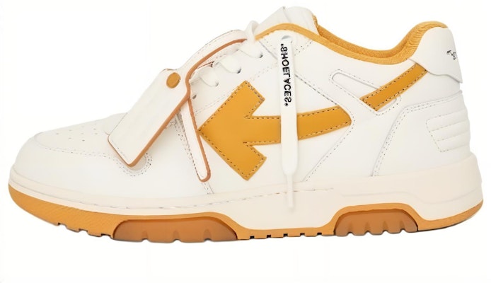 Off-White Out of Office 'White Ocher Yellow' OMIA189F23LEA002-0116 Buy Off-White Out of Office 'White Ocher Yellow' OMIA189F23LEA002-0116