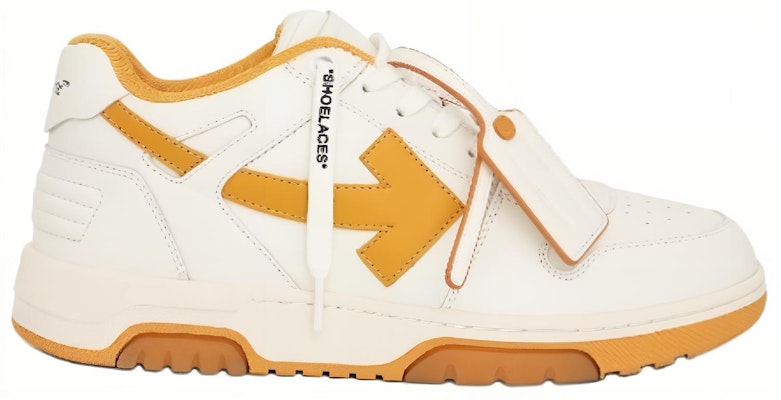 Off-White Out of Office 'White Ocher Yellow' OMIA189F23LEA002-0116 Order Off-White Out of Office 'White Ocher Yellow' OMIA189F23LEA002-0116