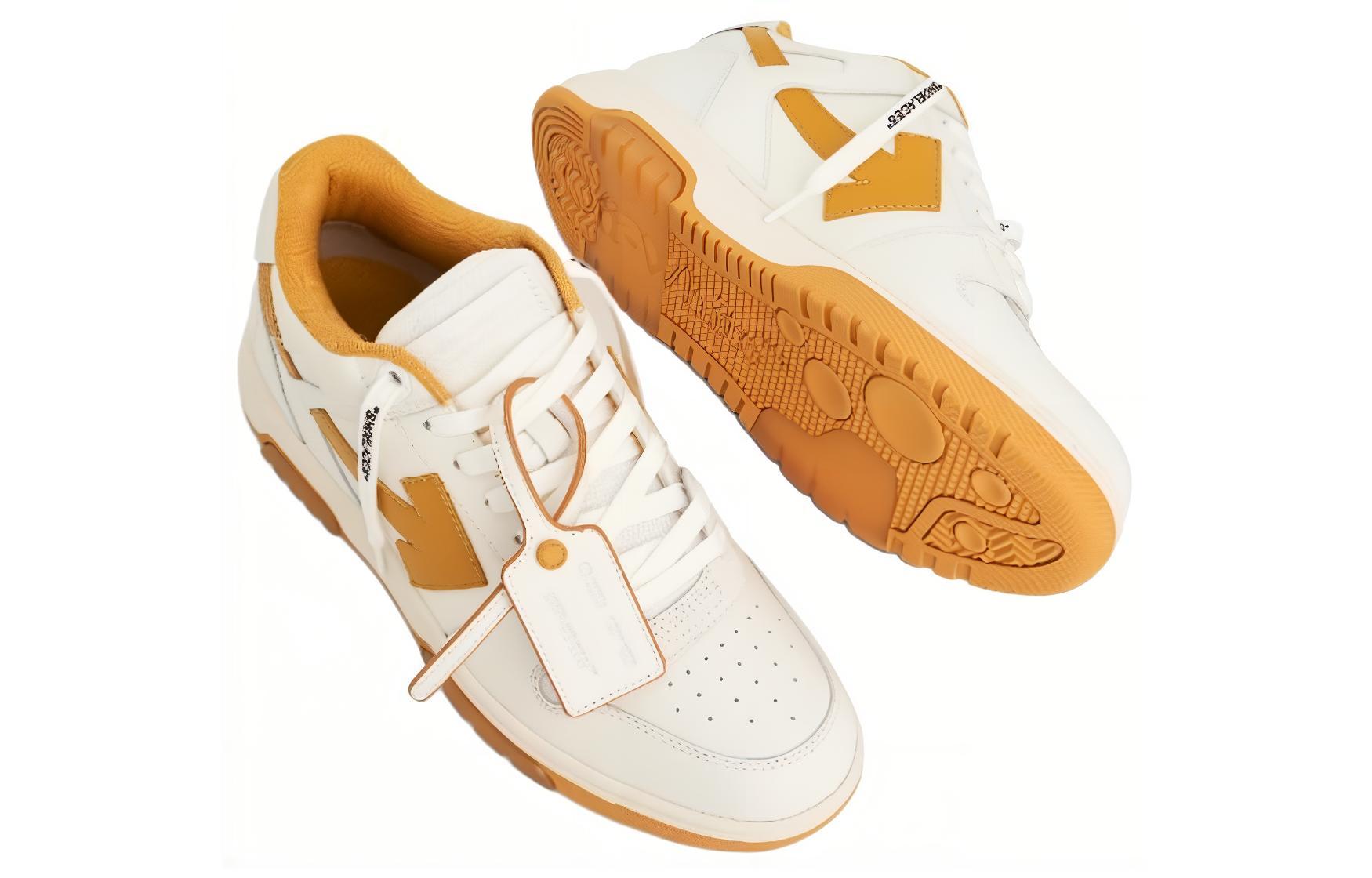 Lookbook Off-White Out of Office 'Blanco Ocre Amarillo' OMIA189F23LEA002-0116