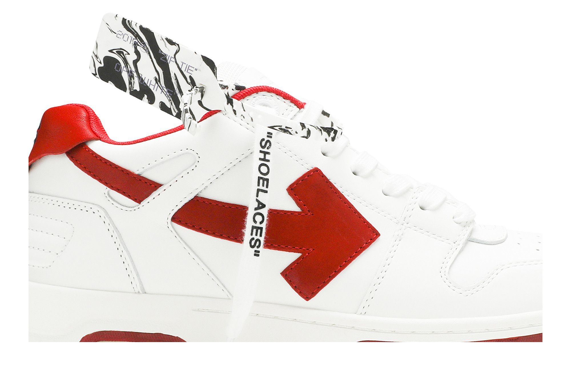 Off-White Out of Office 'White Red' 圖 2