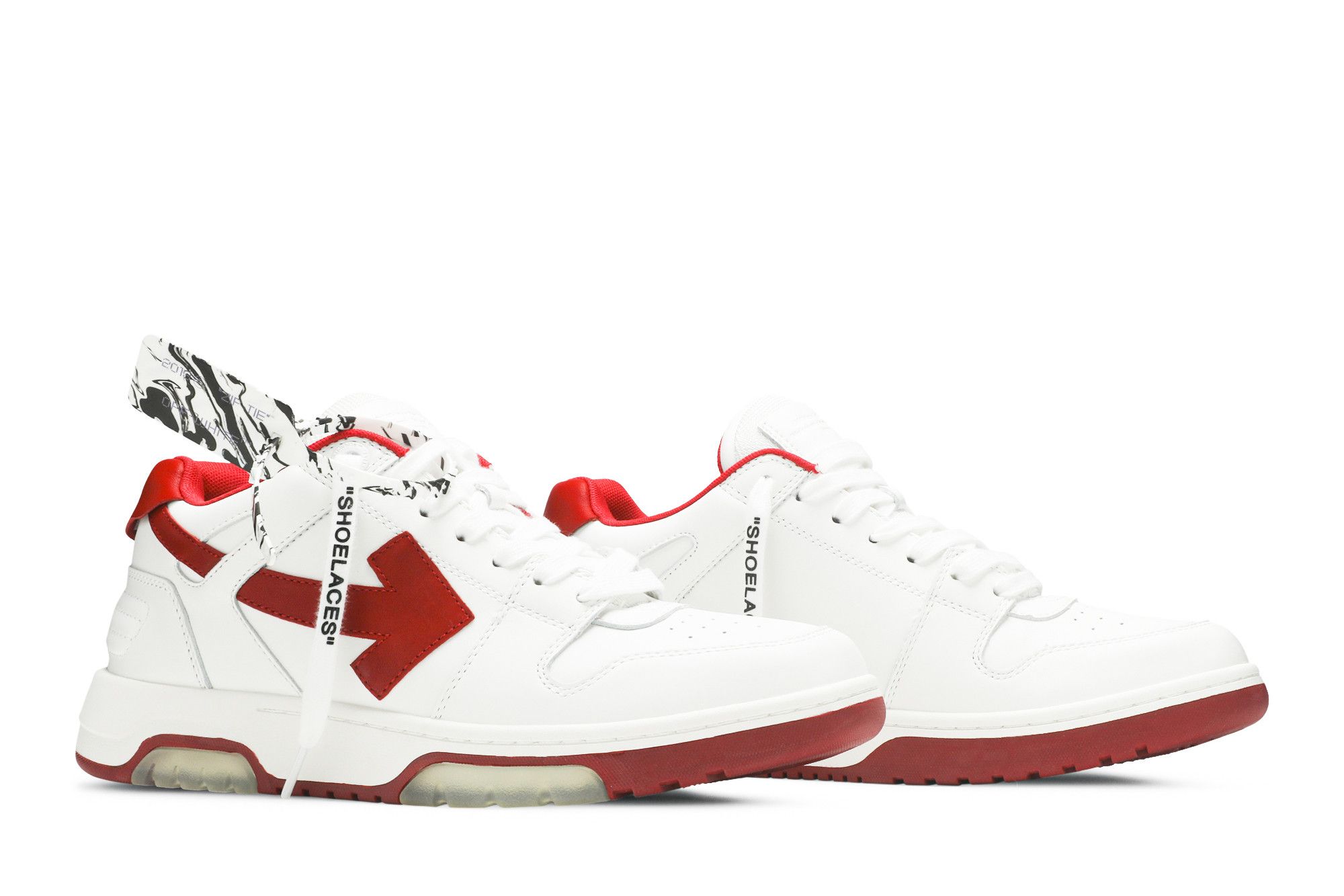 Off-White Out of Office 'White Red' 圖 8