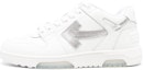 Buy Off-White Out of Office 'Blanco Plata' OMIA189F23LEA009-0172