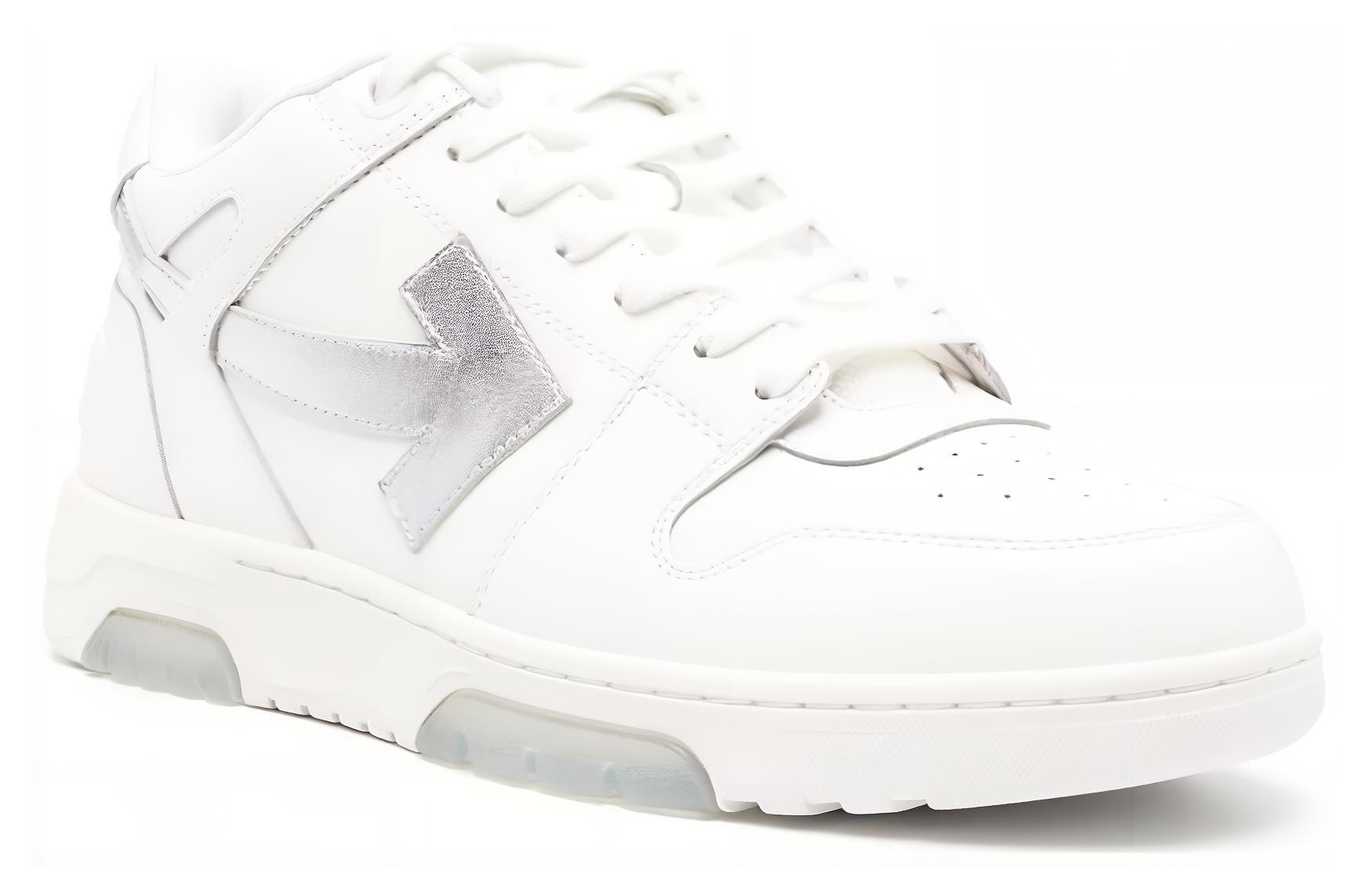 Lookbook Off-White Out of Office 'Blanco Plata' OMIA189F23LEA009-0172