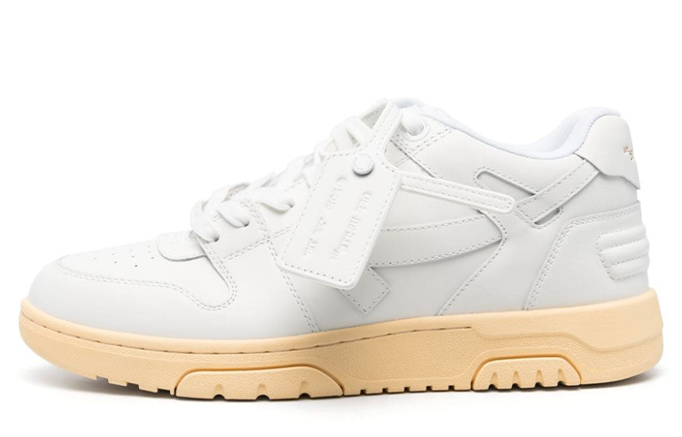 Off-White Out of Office 'White Yellowed Sole'