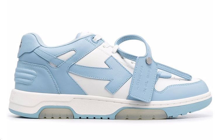 Off-White Out Of Office Calf Leather 'White Blue' 圖 2