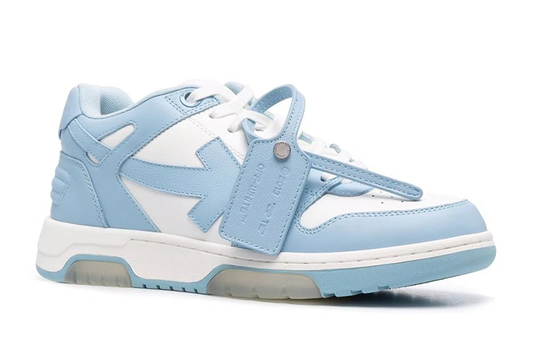 Off-White Out Of Office Calf Leather 'White Blue' 圖 3