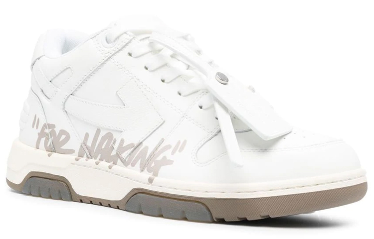 Off-White Out Of Office For Walking Sneaker 'White Tan' 圖 2