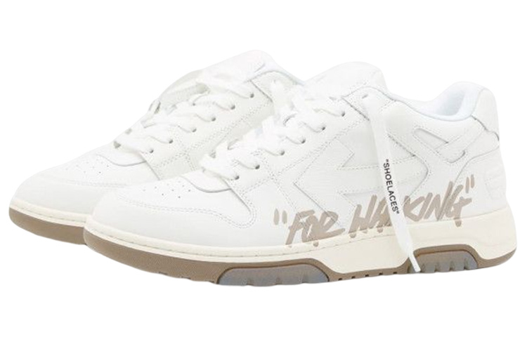 Off-White Out Of Office For Walking Sneaker 'White Tan' 圖 3