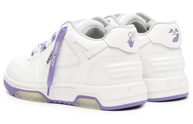 Off-White Out Of Office Low-Top Sneaker 'White Purple' 圖 4