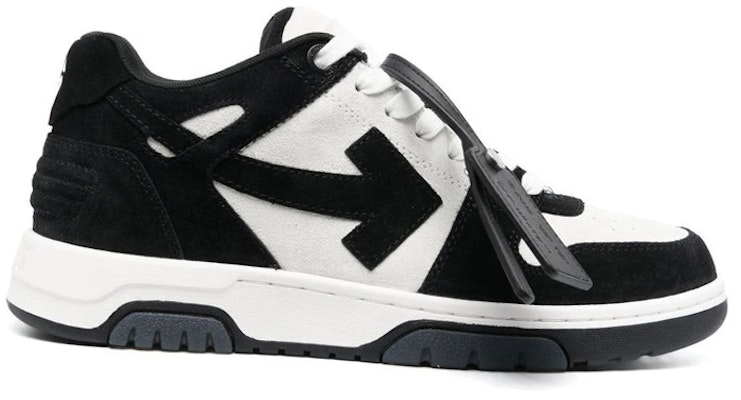 Off-White Out Of Office Low-Top Sneakers 'Black White' OMIA189F22LEA0020110 Order Off-White Out Of Office Low-Top Sneakers 'Black White' OMIA189F22LEA0020110