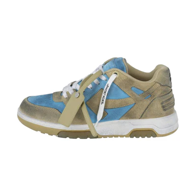 Off-White Out Of Office Low-Top Sneakers 'Blue Olive Green'