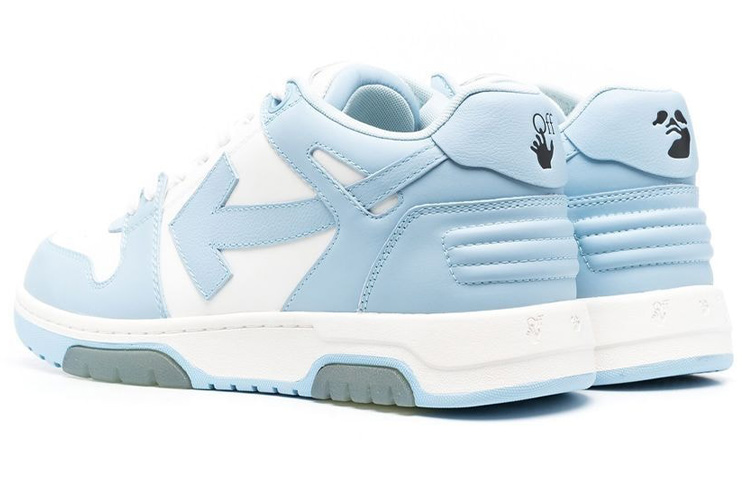 Off-White Out Of Office Low-Top Sneakers 'Blue White' 圖 4