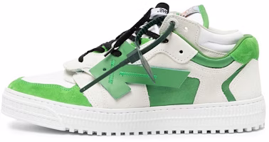 Off-White Out Of Office Low-Top Sneakers 'Green White Black' OMIA244F22LEA0010155 Off-White Out Of Office Low-Top Sneakers 'Green White Black' OMIA244F22LEA0010155