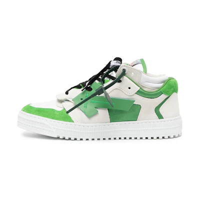 Off-White Out Of Office Low-Top Sneakers 'Green White Black'
