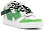 Order 오프화이트 아웃 오브 오피스 로우탑 스니커즈 '그린 화이트 블랙' OMIA244F22LEA0010155