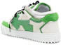Shop 오프화이트 아웃 오브 오피스 로우탑 스니커즈 '그린 화이트 블랙' OMIA244F22LEA0010155
