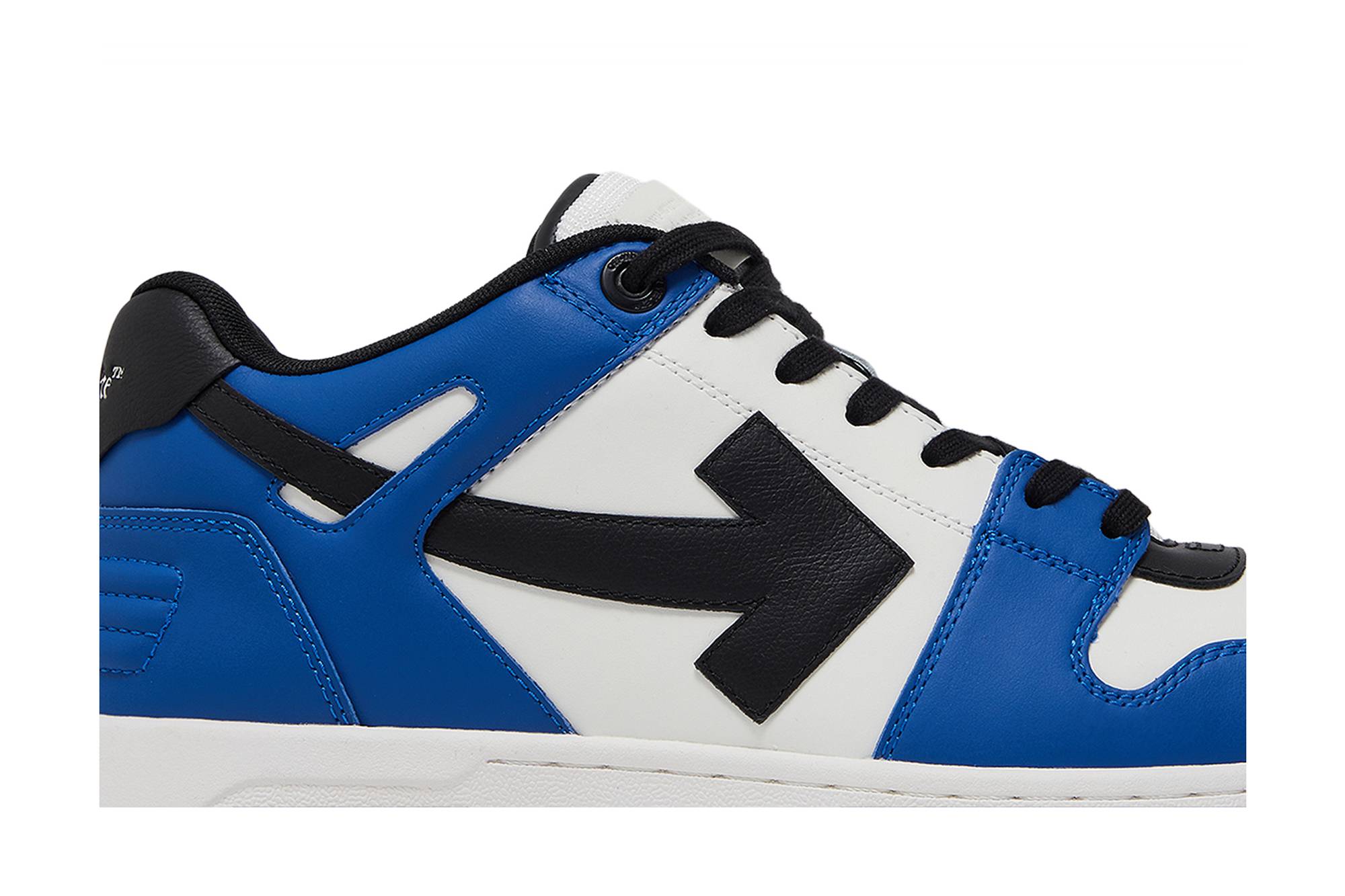 Order 오프화이트 아웃 오브 오피스 로우 '네이비 블랙 화이트' OMIA189S24LEA006-4610