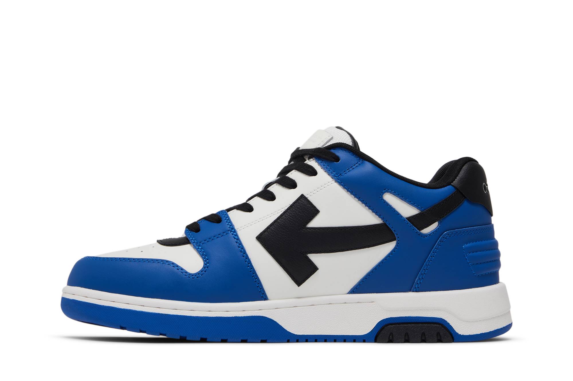 Lookbook 오프화이트 아웃 오브 오피스 로우 '네이비 블랙 화이트' OMIA189S24LEA006-4610