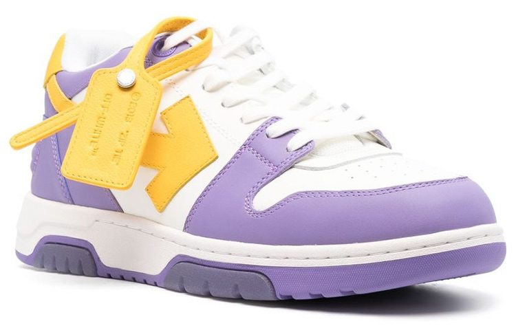 Order Off-White Out of Office Low 'Morado Amarillo' omia189s23lea0013718