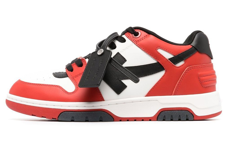 Off-White Out of Office Low 'Red White Black' OMIA189F22LEA001-2510