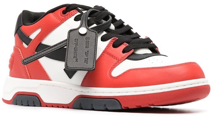 Off-White Out of Office Low 'Rojo Blanco Negro' OMIA189F22LEA001-2510 Order Off-White Out of Office Low 'Rojo Blanco Negro' OMIA189F22LEA001-2510