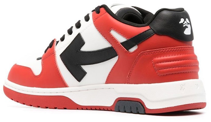 Off-White Out of Office Low 'Rojo Blanco Negro' OMIA189F22LEA001-2510 Shop Off-White Out of Office Low 'Rojo Blanco Negro' OMIA189F22LEA001-2510