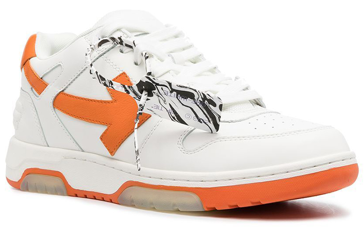Off-White Out of Office Low 'White Orange' 圖 2