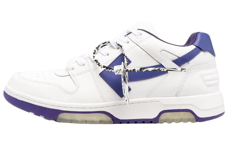 Off-White Out of Office Low 'White Purple' OMIA189F20LEA001 0135