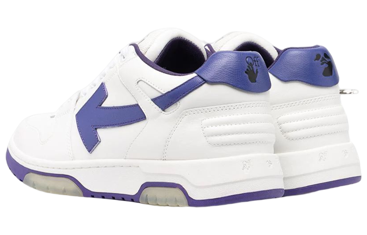 Lookbook Off-White Out of Office Low 'White Purple' OMIA189F20LEA001 0135