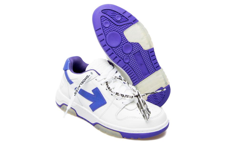 Purchase Off-White Out of Office Low 'White Purple' OMIA189F20LEA001 0135
