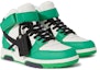 Order Off-White Out Of Office Mid 'Green Black' OMIA259S23LEA001-5510