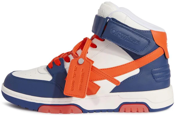 Off-White 中帮休闲鞋 '海军蓝亮橙' OMIA259S23LEA0014622 Buy Off-White 中帮休闲鞋 '海军蓝亮橙' OMIA259S23LEA0014622
