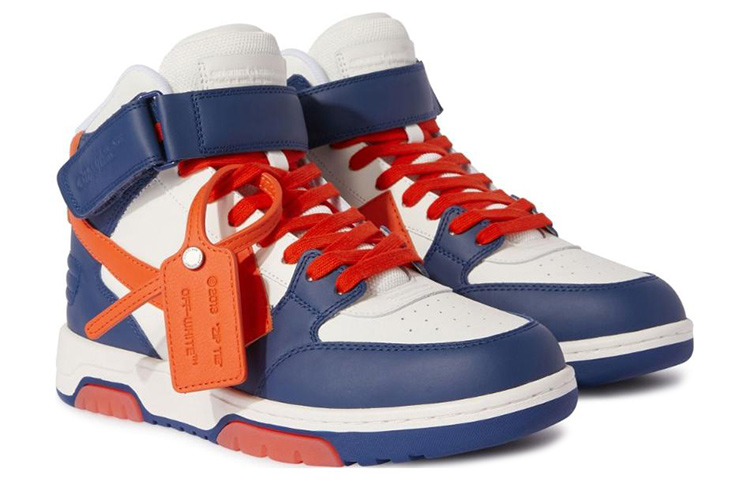 Off-White Out Of Office Mid 'Navy Blue Bright Orange' 圖 2