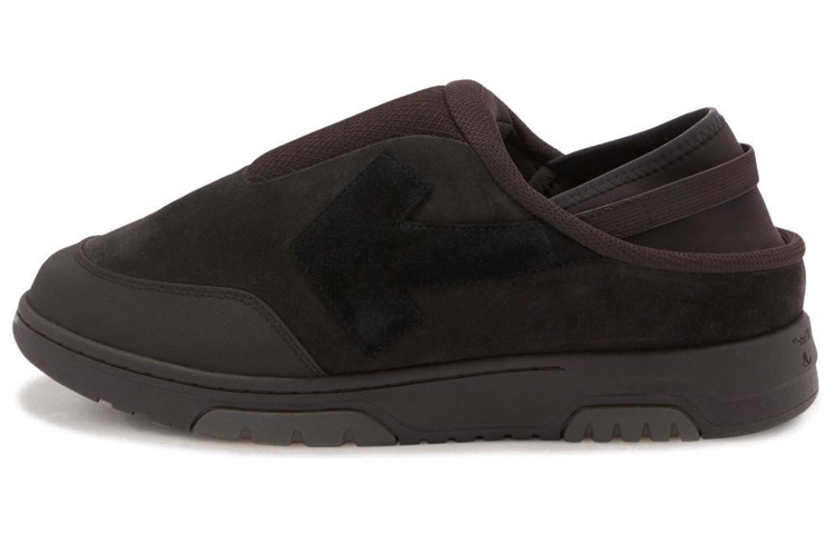 Off-White Out Of Office Mule Black OMIA246F22LEA0011010