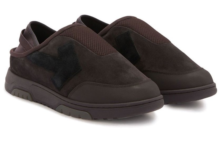 Lookbook Off-White Out Of Office Mule Nero OMIA246F22LEA0011010