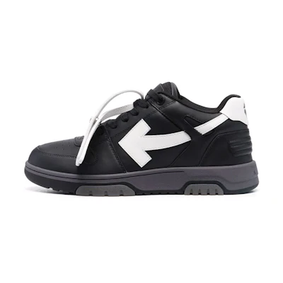 Off-White Out Of Office OOO Low Tops Black Gray White SS22