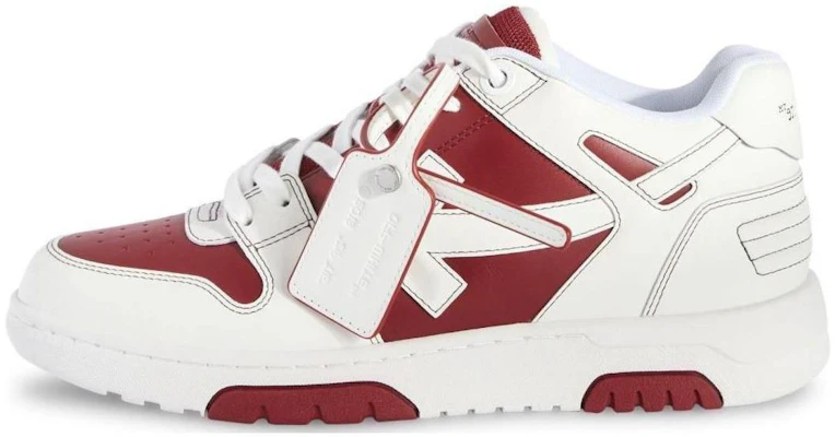 Off-White Out Of Office OOO Low Top Rojo Ladrillo Blanco OMIA189S24LEA0042701 Buy Off-White Out Of Office OOO Low Top Rojo Ladrillo Blanco OMIA189S24LEA0042701