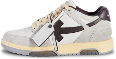 Off-White Out Of Office OOO Low Tops Light Grey Anthracite OMIA189S24LEA0110511 Off-White Out Of Office OOO Low Tops Light Grey Anthracite OMIA189S24LEA0110511