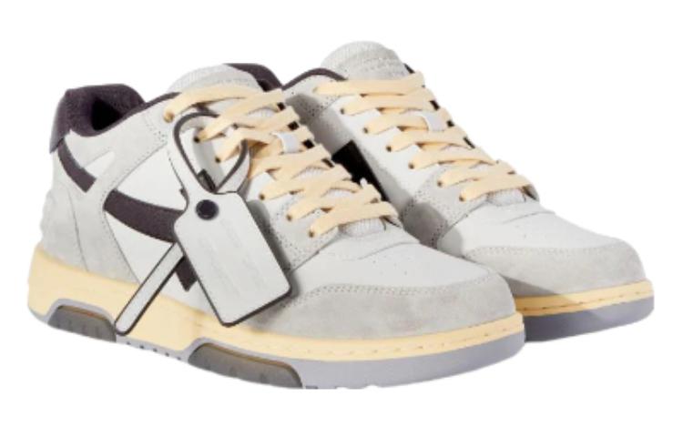 Order Off-White Out Of Office OOO 低帮 灰浅色深灰色运动鞋 OMIA189S24LEA0110511