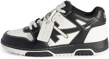 Off-White Out Of Office OOO Low Tops Logic Logo Black White OMIA189G23LEA0080110 Off-White Out Of Office OOO Low Tops Logic Logo Black White OMIA189G23LEA0080110