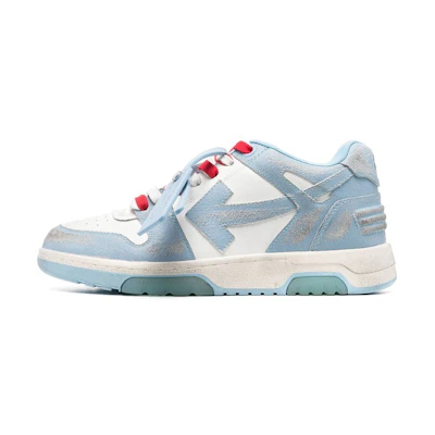 Off-White Out of Office Vintage Leather 'Light Blue'