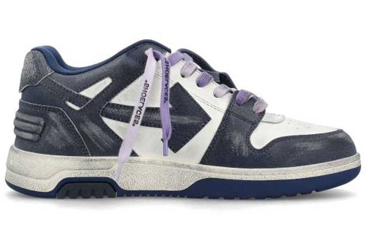 Off-White Out of Office Vintage Leather 'Navy Blue' 圖 2