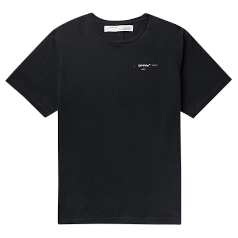 Buy Off-White Oversized 3D Marker Diag T-Shirt Black/White
